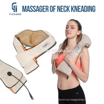 massager eléctrico del hombro del cuello del shiatsu del cuerpo completo de la circulación de la sangre caliente